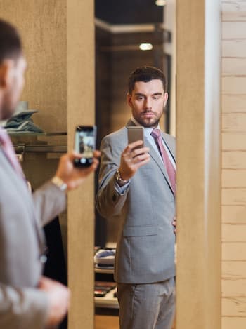 Spiegel-Selfies machen